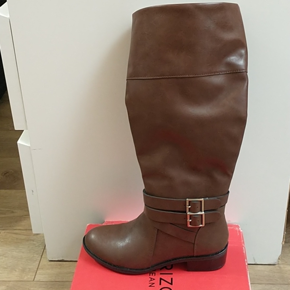 Arizona Denmark Cognac boots women size 6